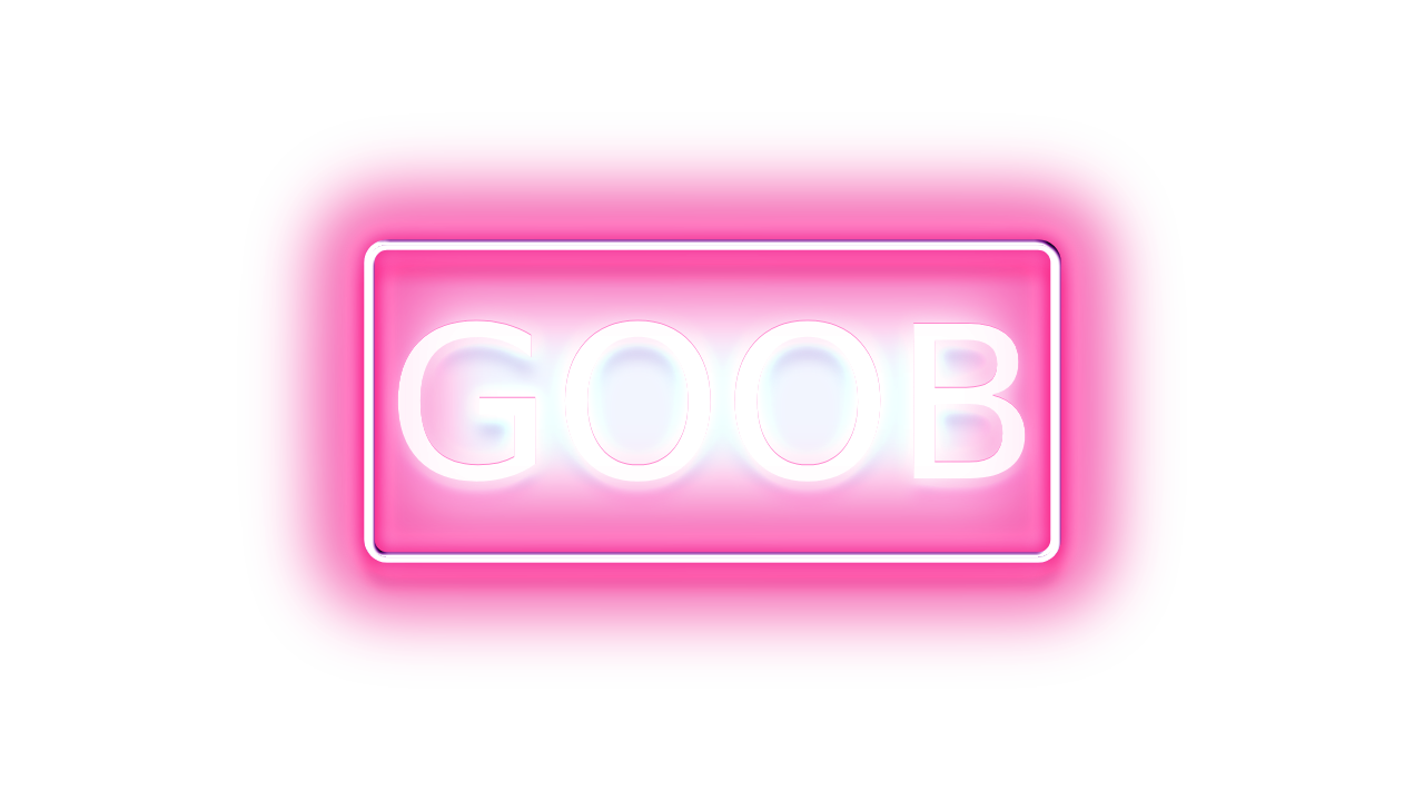 neon shop logo