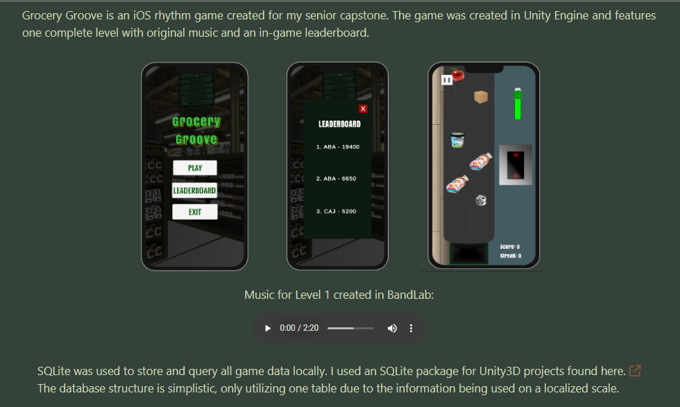 Grocery Groove Thumbnail